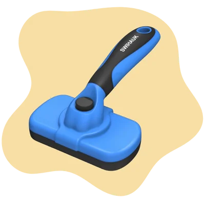 Slicker brush