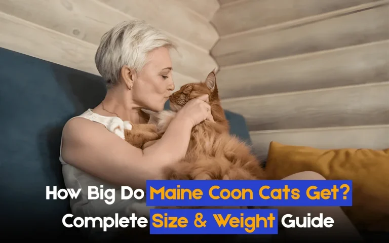 how big are maine coon cats - size - weight